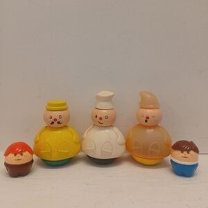 Vintage Fisher Price 3 Men In A Tub Little Tikes Toddle Tots Kids Toy Lot